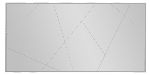 Oglindă Eilish - White, Alb, 60x120 cm
