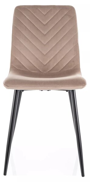 Scaun de masa DAREN VELVET bej