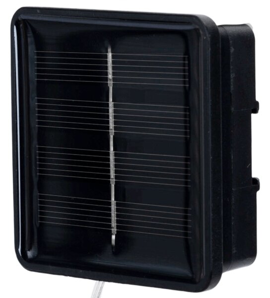 Aigostar - Ghirlandă solară de Crăciun cu 200 LED, 8 moduri, 22 m, IP65, alb cald, 800 mAh