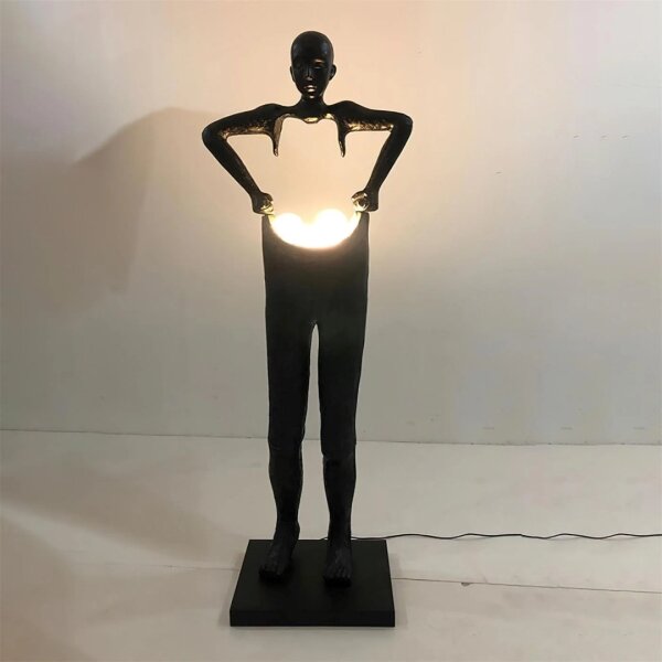 Immax 08807XL - Lampadar SILUETTE 4xG9/10W/230V 185 cm Human Houdini