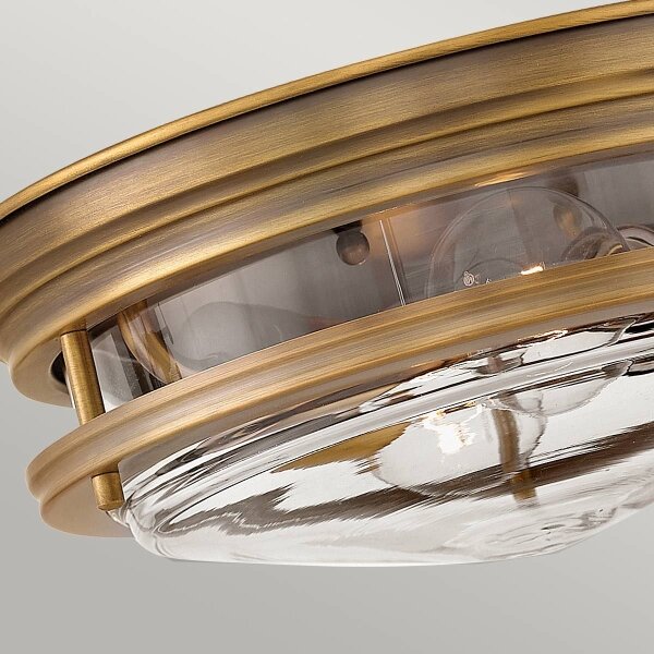 Quintiesse QN-HADRIAN-FS-BR-CLEAR Corp de iluminat exterior HADRIAN 2xE27/40W/230V IP44 bronz