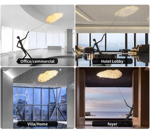 Immax 08800XL - Lampadar SILUETTE 6xE27/40W/230V 180 cm Dream Reach