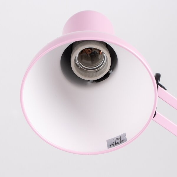Lampă LED de masă ROMERO 1xE27/10W/230V roz Brilagi