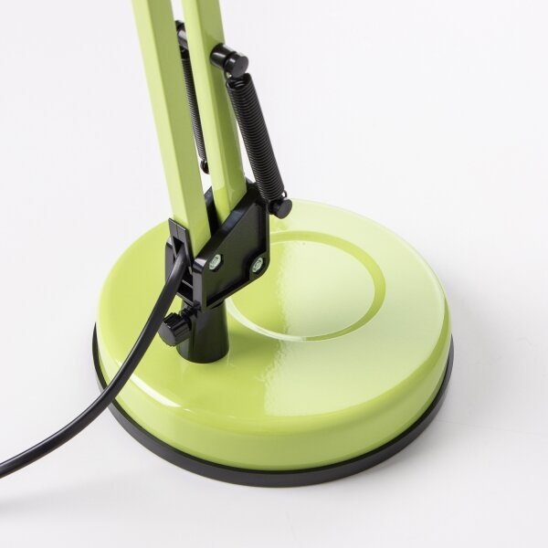 Lampă de masă ROMERO 1xE27/60W/230V verde Brilagi