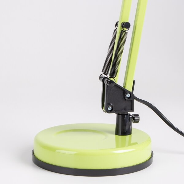 Lampă de masă ROMERO 1xE27/60W/230V verde Brilagi