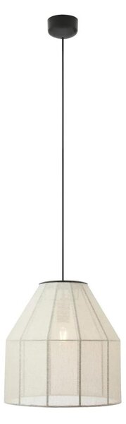 Markslöjd 108956 - Lustră suspendată pe cablu AIKO 1xE27/60W/230V Diam. 37 cm crem/negru