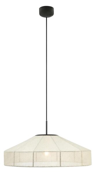 Markslöjd 108955 - Lampă suspendată pe cablu ALIA 1xE27/60W/230V, diam. 57 cm, crem/negru