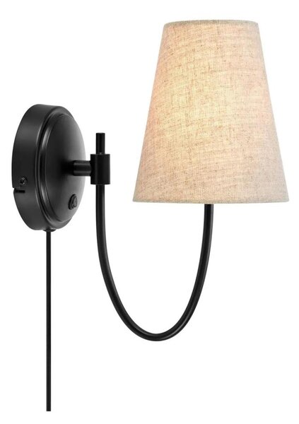 Markslöjd 108907 - Aplica de perete AMAR 1xE14/40W/230V bej/negru