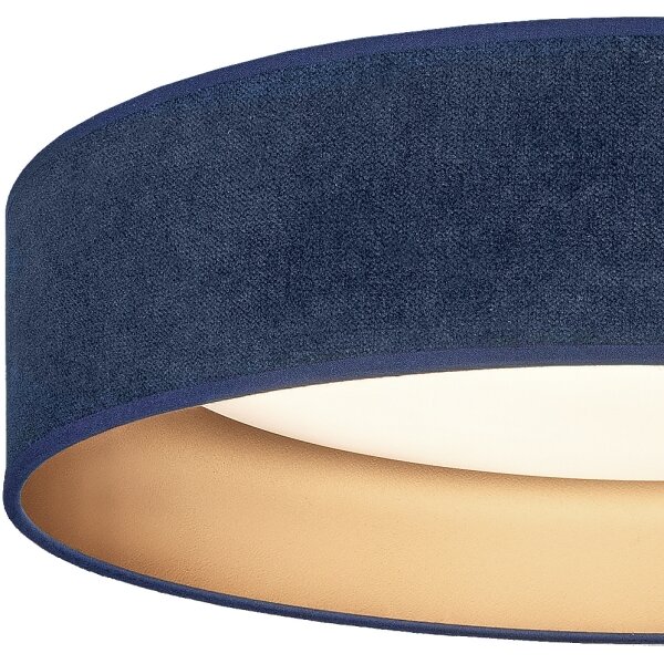 Brilagi-LED lampă dimabilă VELVET SM VARI, 36W/230V, 3000-6500K, diam. 55 cm, albastru/auriu +telecomandă