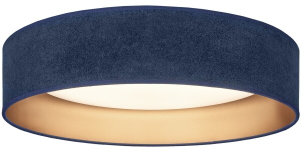 Brilagi-LED lampă dimabilă VELVET SM VARI, 36W/230V, 3000-6500K, diam. 55 cm, albastru/auriu +telecomandă