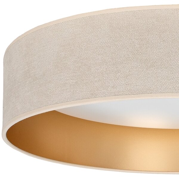 Brilagi-LED Plafonieră VELVET SIMPLE LED/24W/230V 3000K diam. 45 cm crem./auriu