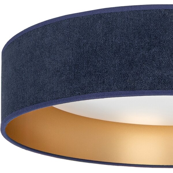 Brilagi-LED lampă dimabilă VELVET SM VARI, 36W/230V, 3000-6500K, diam. 55 cm, albastru/auriu +telecomandă