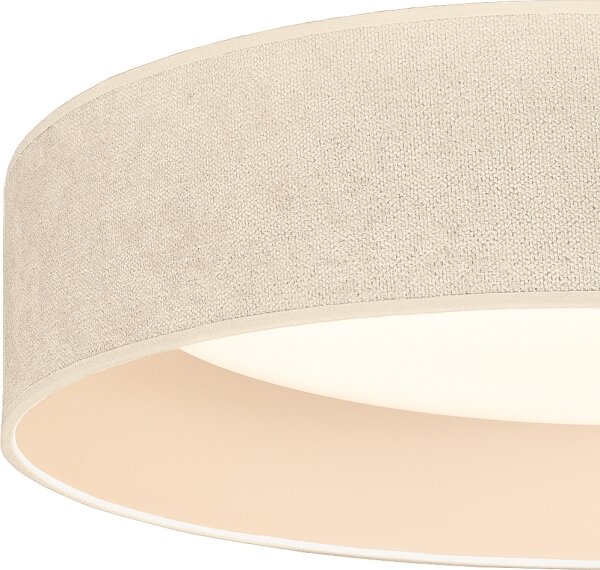 Brilagi-LED Plafonieră VELVET SIMPLE LED/36W/230V 3000K diam. 55 cm crem