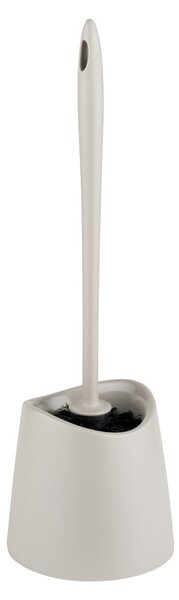Perie de WC taupe din plastic Portes – Allstar