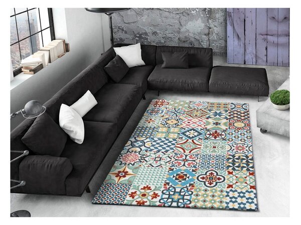 Covor Universal Azulejos, 120 x 170 cm, albastru