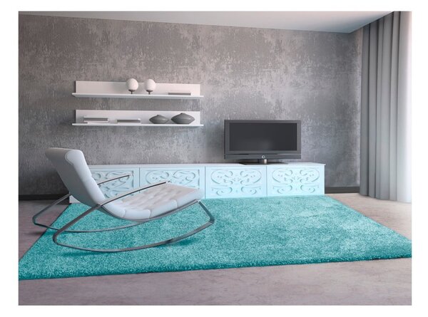 Covor Universal Aqua Liso, 57 x 110 cm, albastru deschis