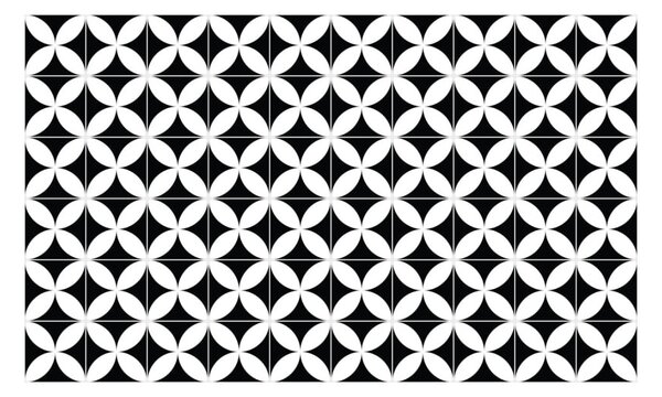 Set 60 autocolante de perete Ambiance Cement Tiles Aniello, 15 x 15 cm