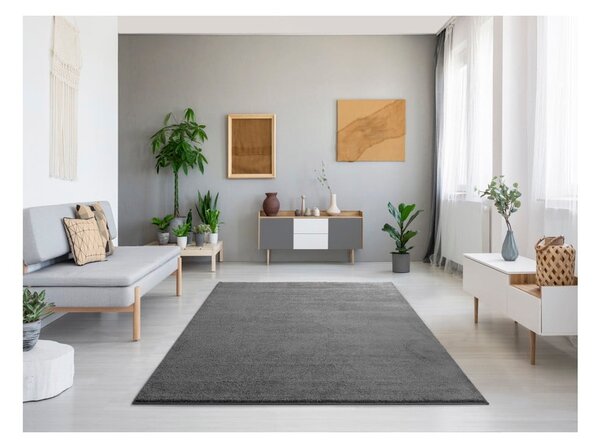 Covor Universal Montana, 80 x 150 cm, gri închis