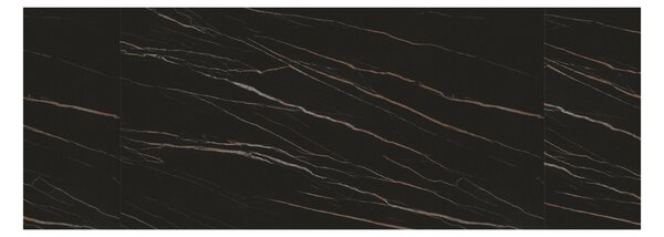 MIRABELLE -MASA BLAT DREPTUNGHIULAR NEGRU CU AURIU MAT EXTENSIBILA-PICIOR METALIC BRONZ 180 cm/ 90 cm