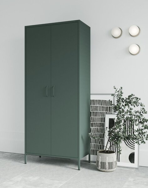 Corp înalt Modern FLAVIO verde-sticlă