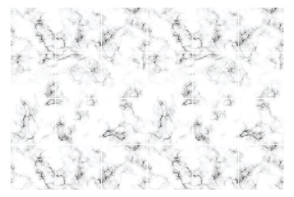 Autocolante pentru gresie 24 buc. 10x10 cm Marble – Ambiance
