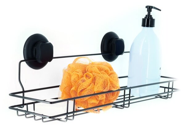 Suport autoadeziv pentru bucătărie Compactor Bestlock Black Kitchen, 45,5 x 12 cm