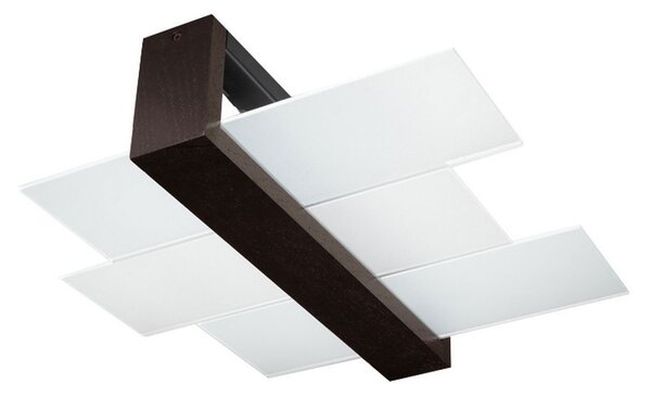 Plafonieră LED HERA Brilagi, 2 x E27, 7,5 W, 230 V, wenge