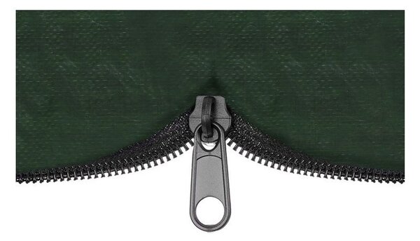 Husa protectie leagan gradina, inchidere fermoar, 215x150x145cm, verde