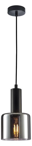 Lustră pe cablu SANTIA 1xE27/40W/230V negru ITALUX PND-65342-1-BK+SG