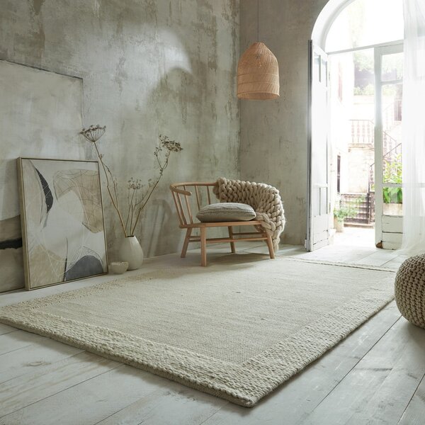 Covor din lână bej 170x120 cm Rue - Flair Rugs