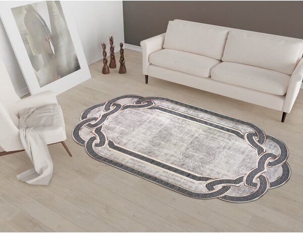 Covor gri/bej 100x60 cm - Vitaus