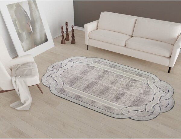 Covor gri/bej 100x60 cm - Vitaus
