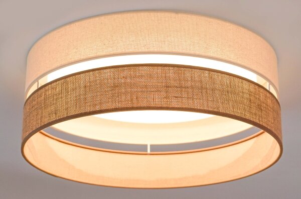 Brilagi - Lampă LED dimabilă ROYAL YUTE LED/24W/230V bej/crem + DO