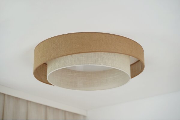 Brilagi - Plafonier LED SHINE 24W 230V pr. 60 cm bej/crem