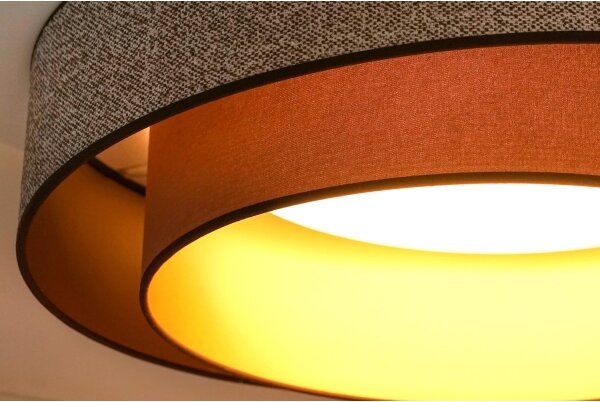 Plafonieră LED Brilagi VEGAS SHINE LED/24W/230V d. 60 cm maro