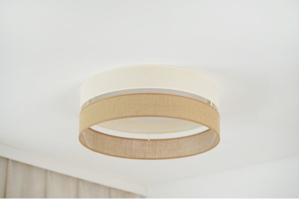 Brilagi - Lampă LED dimabilă ROYAL YUTE LED/24W/230V bej/crem + DO