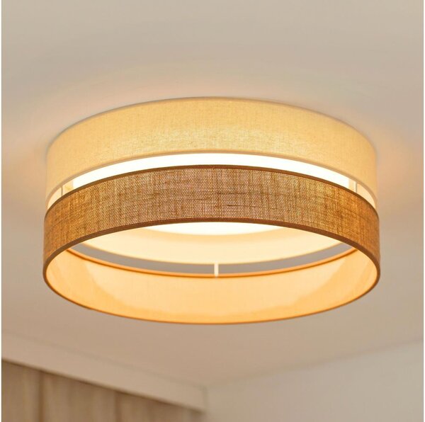 Brilagi - Lampă LED dimabilă ROYAL YUTE LED/24W/230V bej/crem + DO
