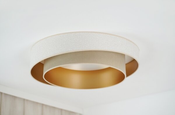Plafonieră LED Brilagi VEGAS SHINE LED/24W/230V d. 60 cm bej/crem