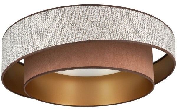 Plafonieră LED Brilagi VEGAS SHINE LED/24W/230V d. 60 cm maro