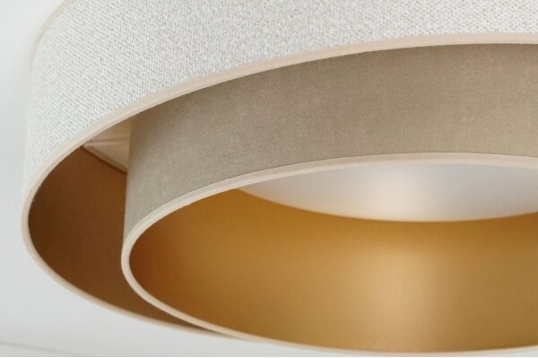 Plafonieră LED Brilagi VEGAS SHINE LED/24W/230V d. 60 cm bej/crem