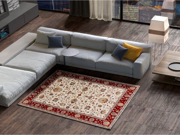 Covor roșu/crem 80x150 cm Classic – Universal