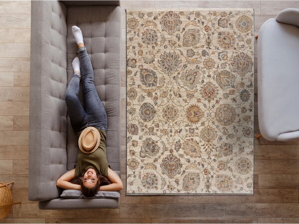 Covor bej 133x190 cm Samarkand – Universal