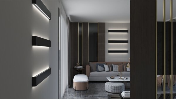 Aplică LED SMART LINEA LED/40W/230V Immax NEO 07137-B + telecomandă 76 cm Tuya