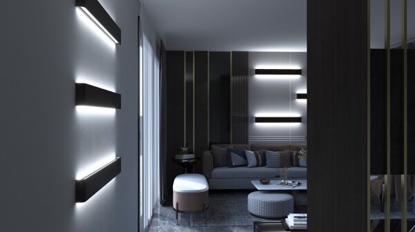 Aplică LED SMART LINEA LED/40W/230V Immax NEO 07137-B + telecomandă 76 cm Tuya