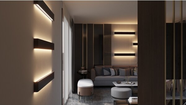 Aplică LED SMART LINEA LED/40W/230V Immax NEO 07137-B + telecomandă 76 cm Tuya