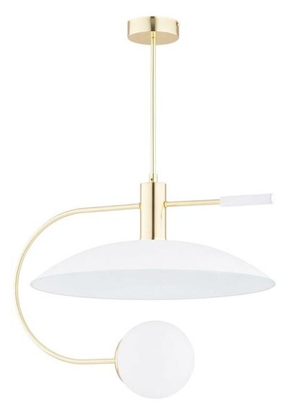 Lampă suspendată pe cablu BAONI 1xE14/10W/230V aurie