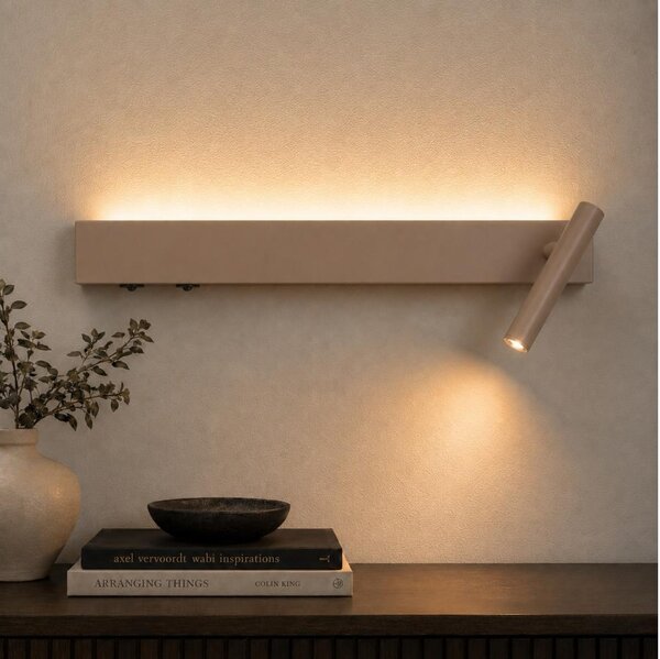 Brilagi - Aplică de perete tip spot ARLIX LED/3W/230V + LED/7W bej CRI 90