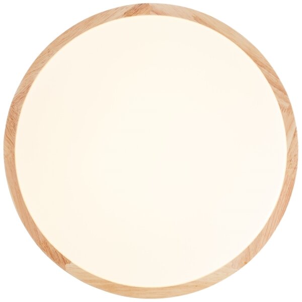Brilliant - Plafonieră LED LASKOS LED/22W/230V, diam. 38 cm, lemn de hevea