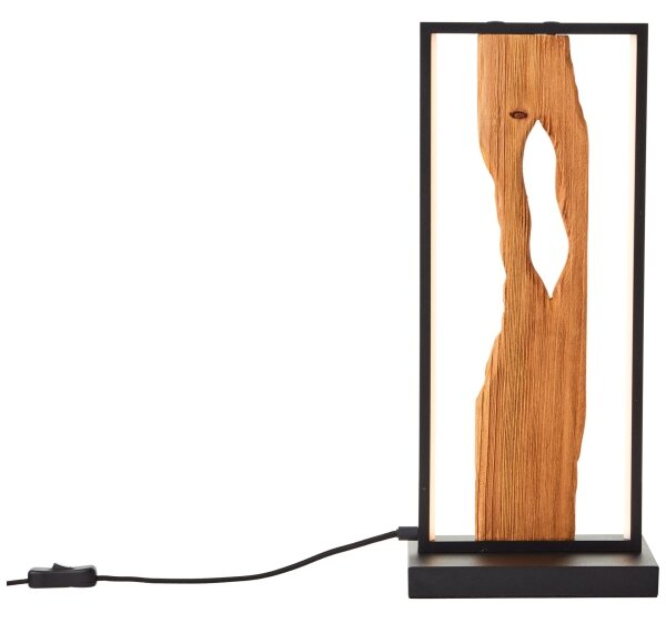 Brilliant - Lampă LED de masă CHAUMONT LED/10W/230V lemn de pin