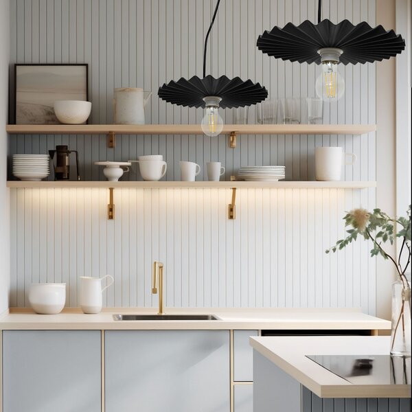 Lampă de tavan APP1452-1CP Black